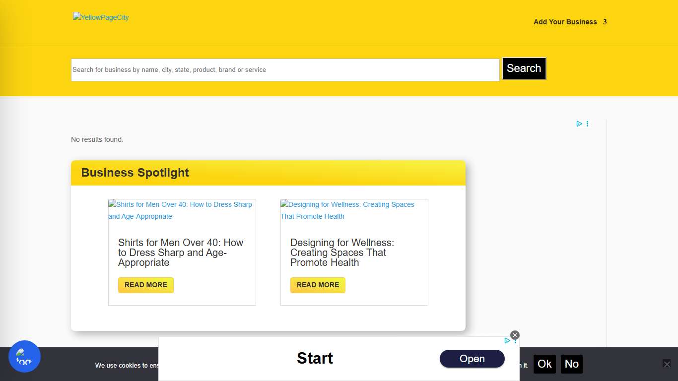 results - Yellow Pages